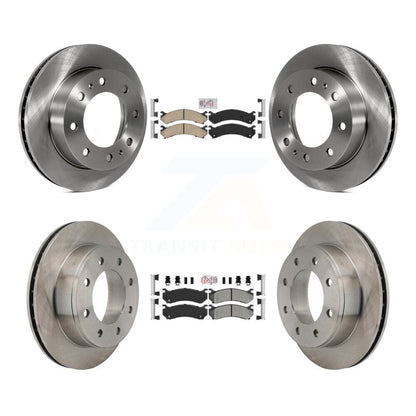 Disc Rotors and Ceramic (Front) & Semi-Metallic (Rear) Brake Pads Kit-K8A-102070 - Kit.bestparts.ca