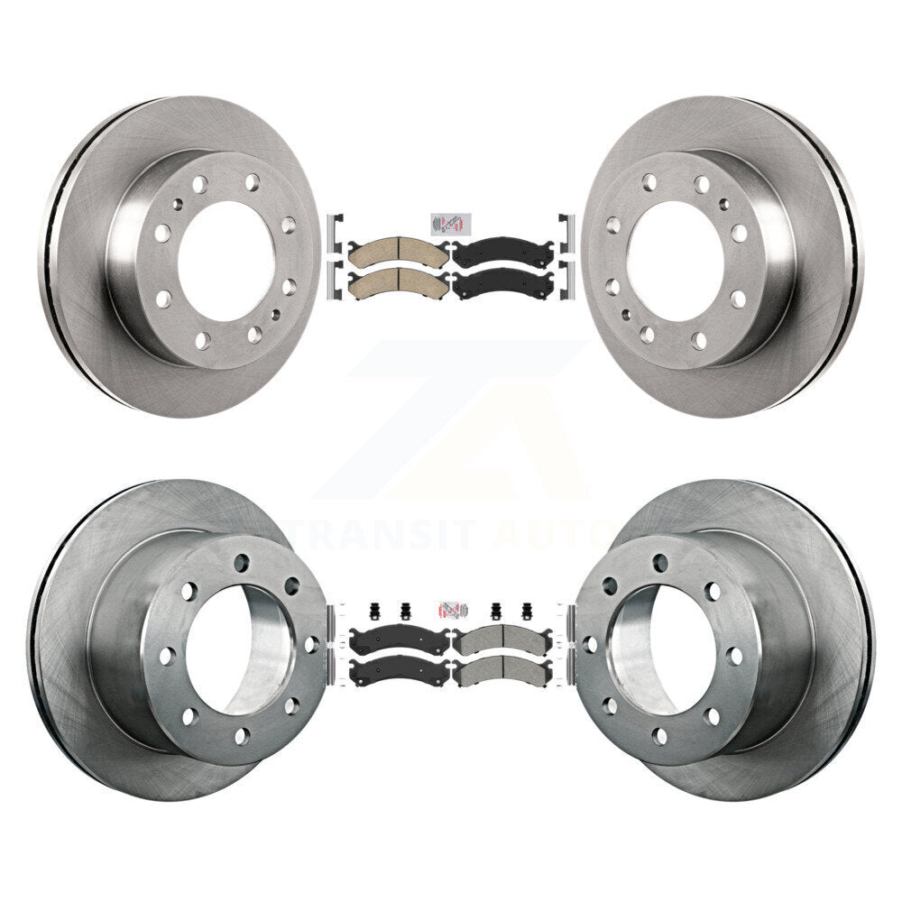 Disc Rotors and Ceramic (Front) & Semi-Metallic (Rear) Brake Pads Kit-K8A-102078 - Kit.bestparts.ca Kit.bestparts.ca