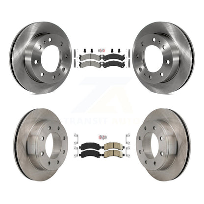Disc Rotors and Semi-Metallic (Front) & Ceramic (Rear) Brake Pads Kit-K8A-102086 - Kit.bestparts.ca