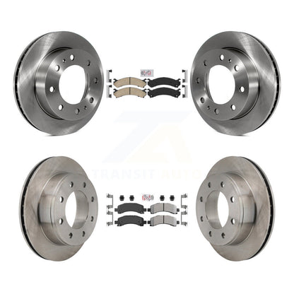 Disc Rotors and Ceramic (Front) & Semi-Metallic (Rear) Brake Pads Kit-K8A-102093 - Kit.bestparts.ca