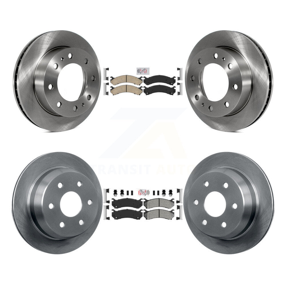 Disc Rotors and Ceramic (Front) & Semi-Metallic (Rear) Brake Pads Kit-K8A-102100 - Kit.bestparts.ca Kit.bestparts.ca