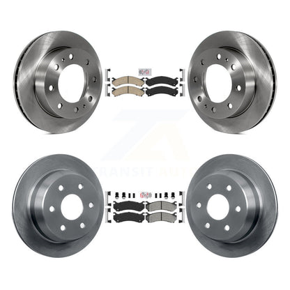 Disc Rotors and Ceramic (Front) & Semi-Metallic (Rear) Brake Pads Kit-K8A-102100 - Kit.bestparts.ca