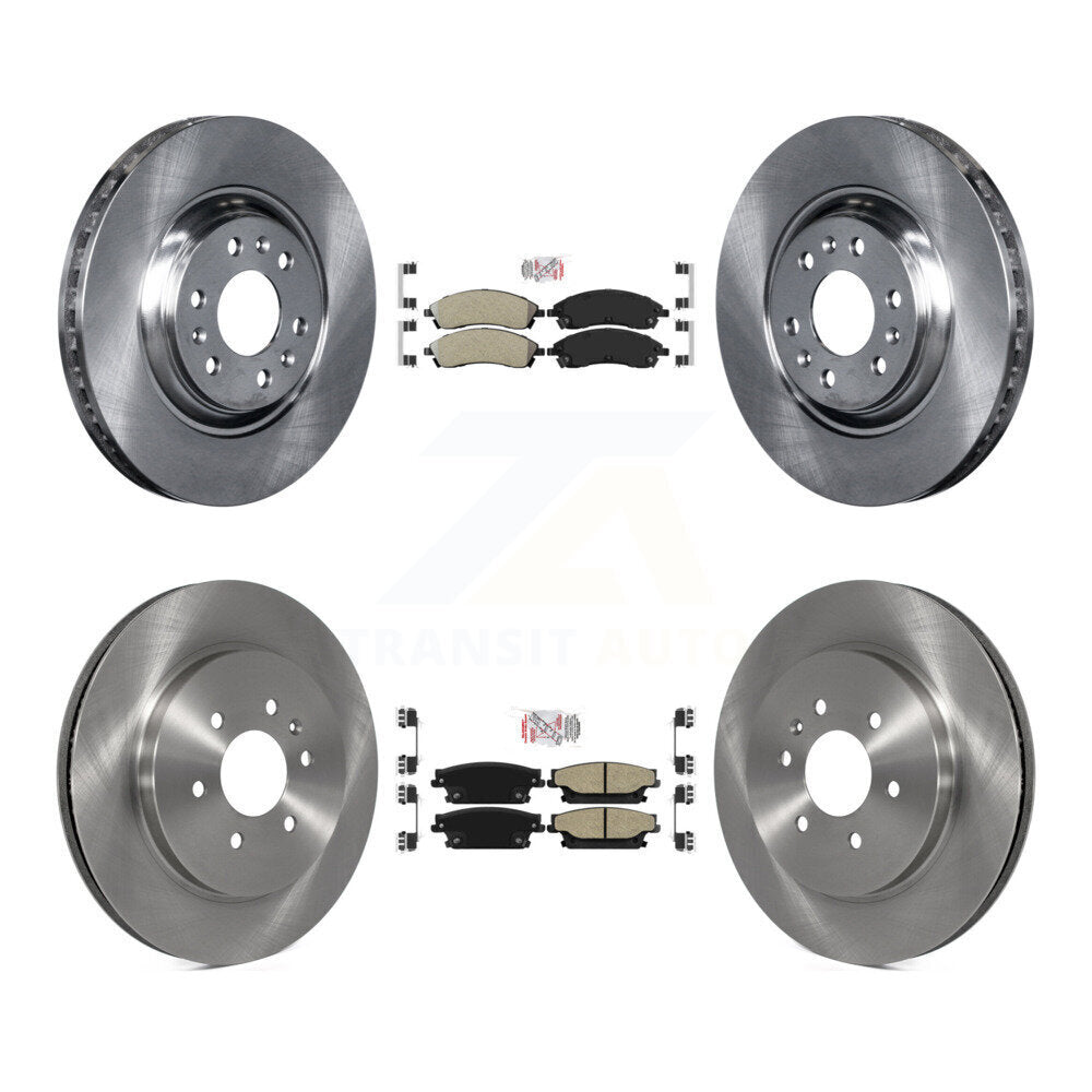 Disc Rotors and Semi-Metallic Brake Pads Kit-K8A-102103 - Kit.bestparts.ca Kit.bestparts.ca