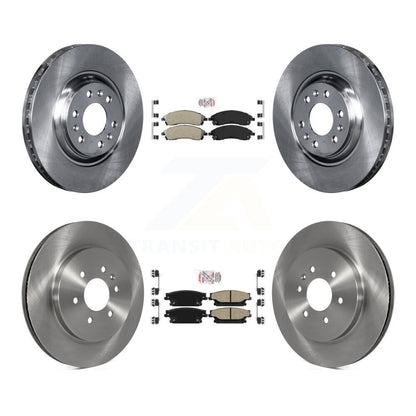 Disc Rotors and Semi-Metallic Brake Pads Kit-K8A-102103 - Kit.bestparts.ca