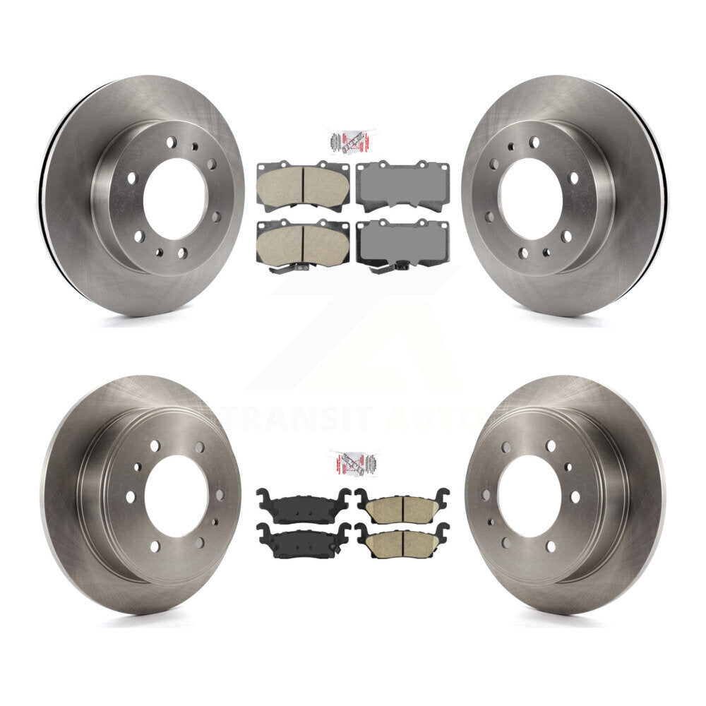 Disc Rotors and Ceramic Brake Pads Kit-K8A-102104 - Kit.bestparts.ca