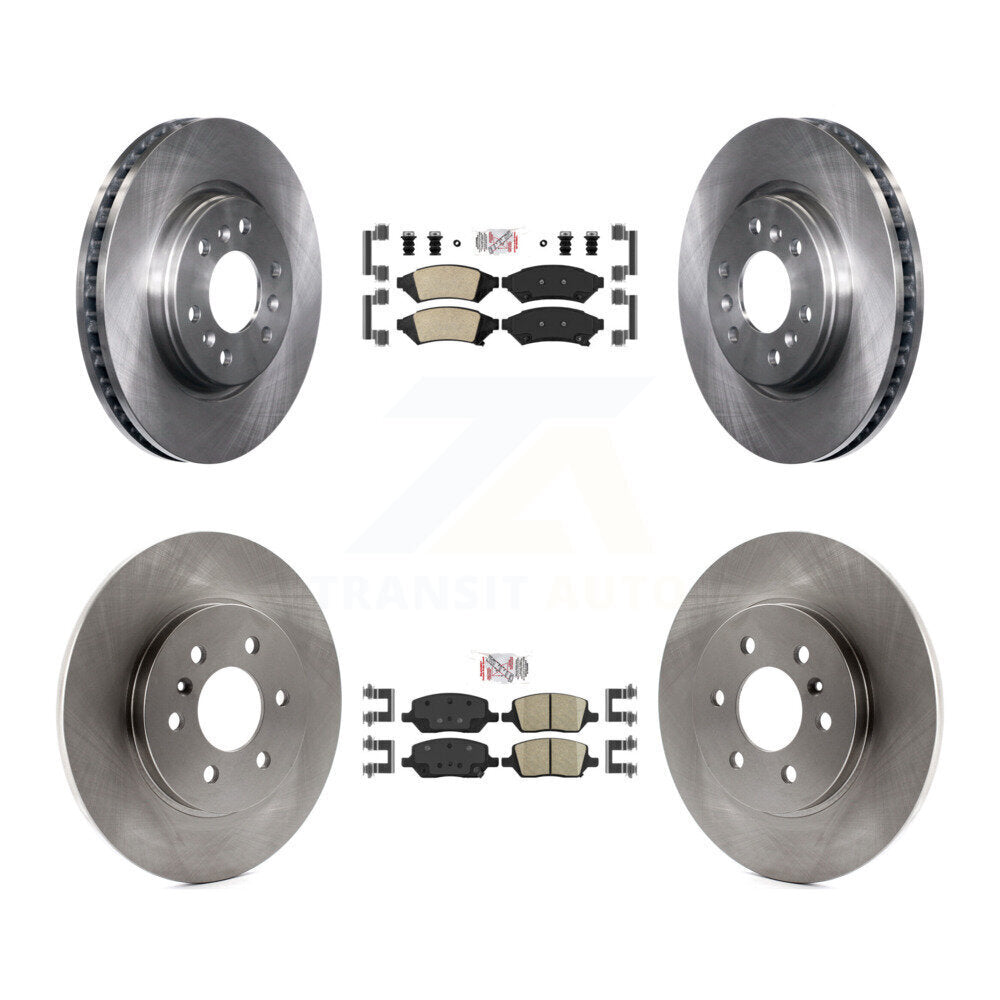 Disc Rotors and Ceramic Brake Pads Kit-K8A-102108 - Kit.bestparts.ca