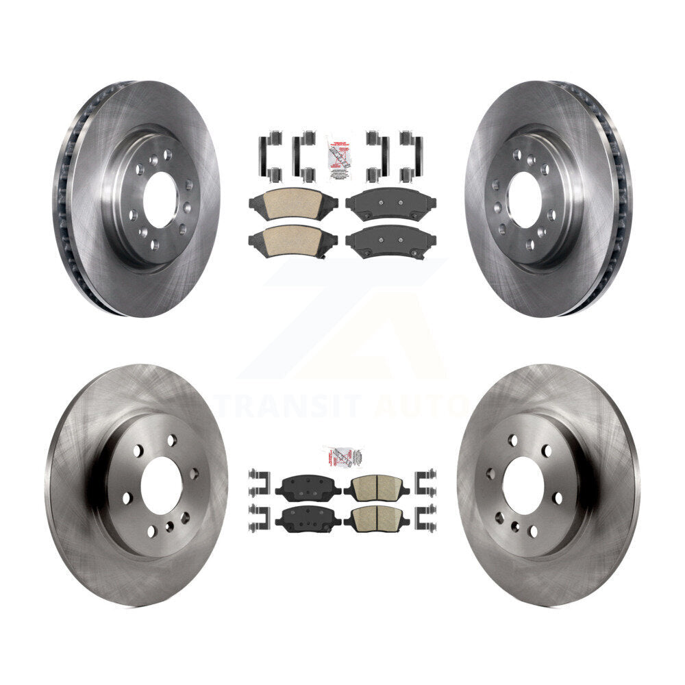 Disc Rotors and Ceramic Brake Pads Kit-K8A-102110 - Kit.bestparts.ca