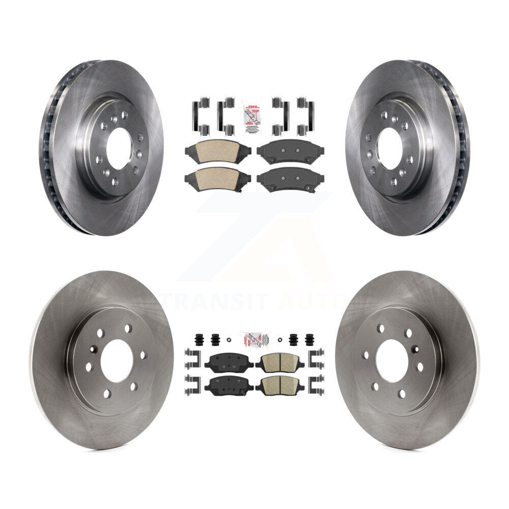 Disc Rotors and Ceramic Brake Pads Kit-K8A-102111 - Kit.bestparts.ca