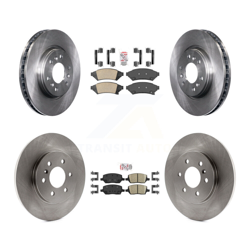 Disc Rotors and Ceramic Brake Pads Kit-K8A-102112 - Kit.bestparts.ca
