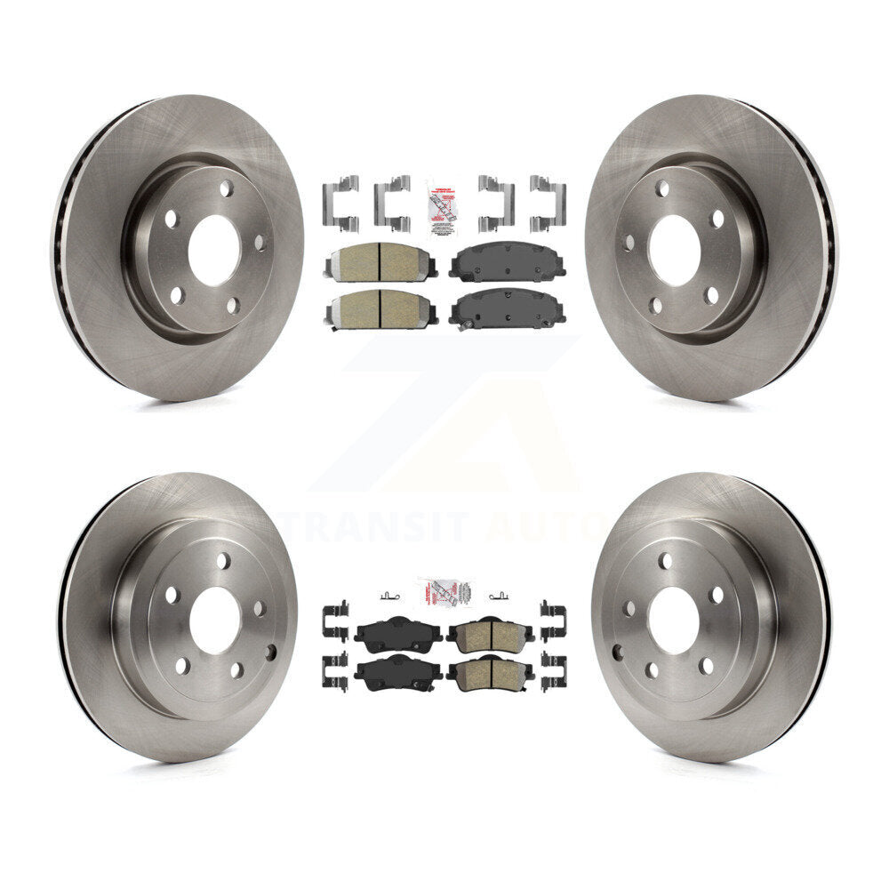 Disc Rotors and Semi-Metallic Brake Pads Kit-K8A-102113 - Kit.bestparts.ca Kit.bestparts.ca