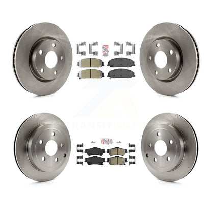 Disc Rotors and Semi-Metallic Brake Pads Kit-K8A-102113 - Kit.bestparts.ca