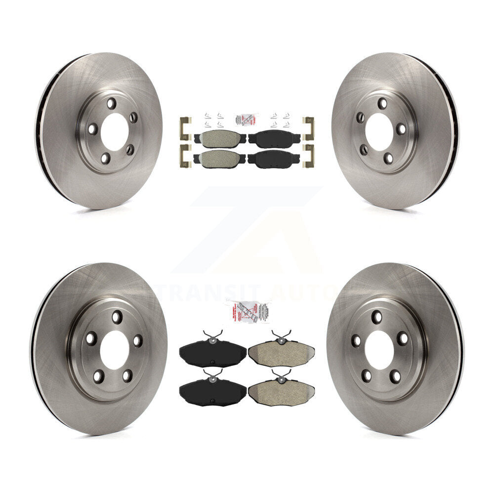 Disc Rotors and Semi-Metallic Brake Pads Kit-K8A-102119 - Kit.bestparts.ca Kit.bestparts.ca