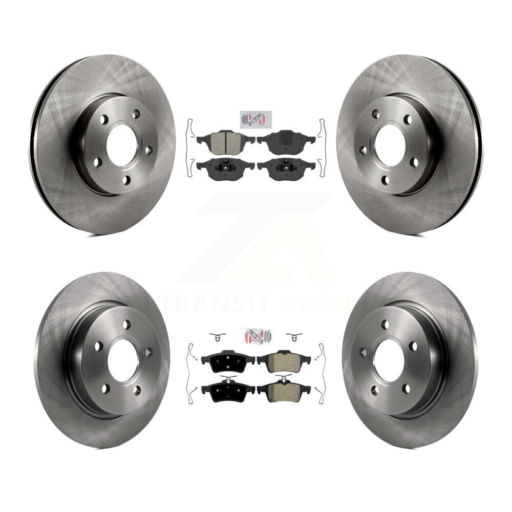 Disc Rotors and Semi-Metallic Brake Pads Kit-K8A-102121 - Kit.bestparts.ca
