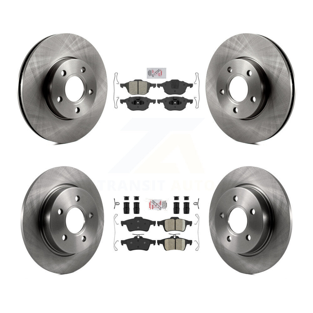 Disc Rotors and Semi-Metallic (Front) & Ceramic (Rear) Brake Pads Kit-K8A-102122 - Kit.bestparts.ca Kit.bestparts.ca