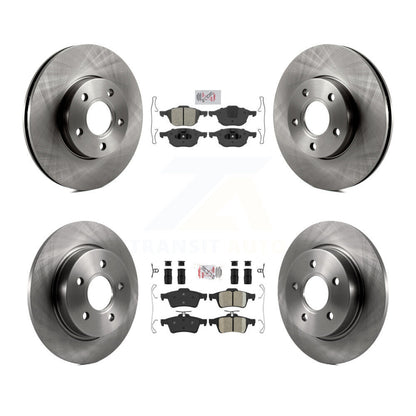 Disc Rotors and Semi-Metallic (Front) & Ceramic (Rear) Brake Pads Kit-K8A-102122 - Kit.bestparts.ca