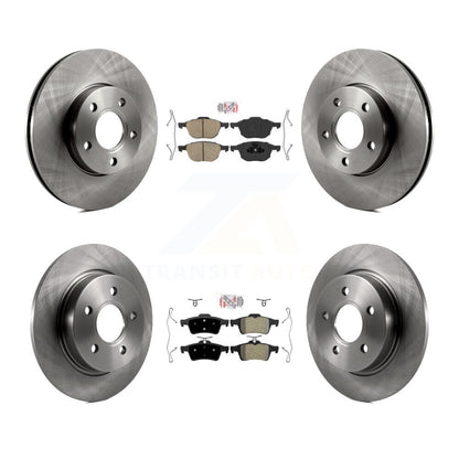 Disc Rotors and Ceramic (Front) & Semi-Metallic (Rear) Brake Pads Kit-K8A-102124 - Kit.bestparts.ca