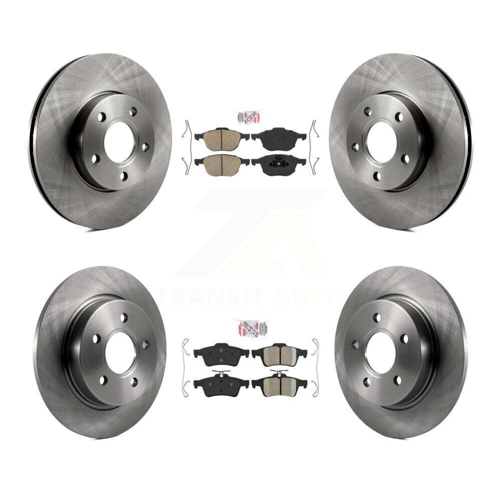 Disc Rotors and Ceramic Brake Pads Kit-K8A-102126 - Kit.bestparts.ca