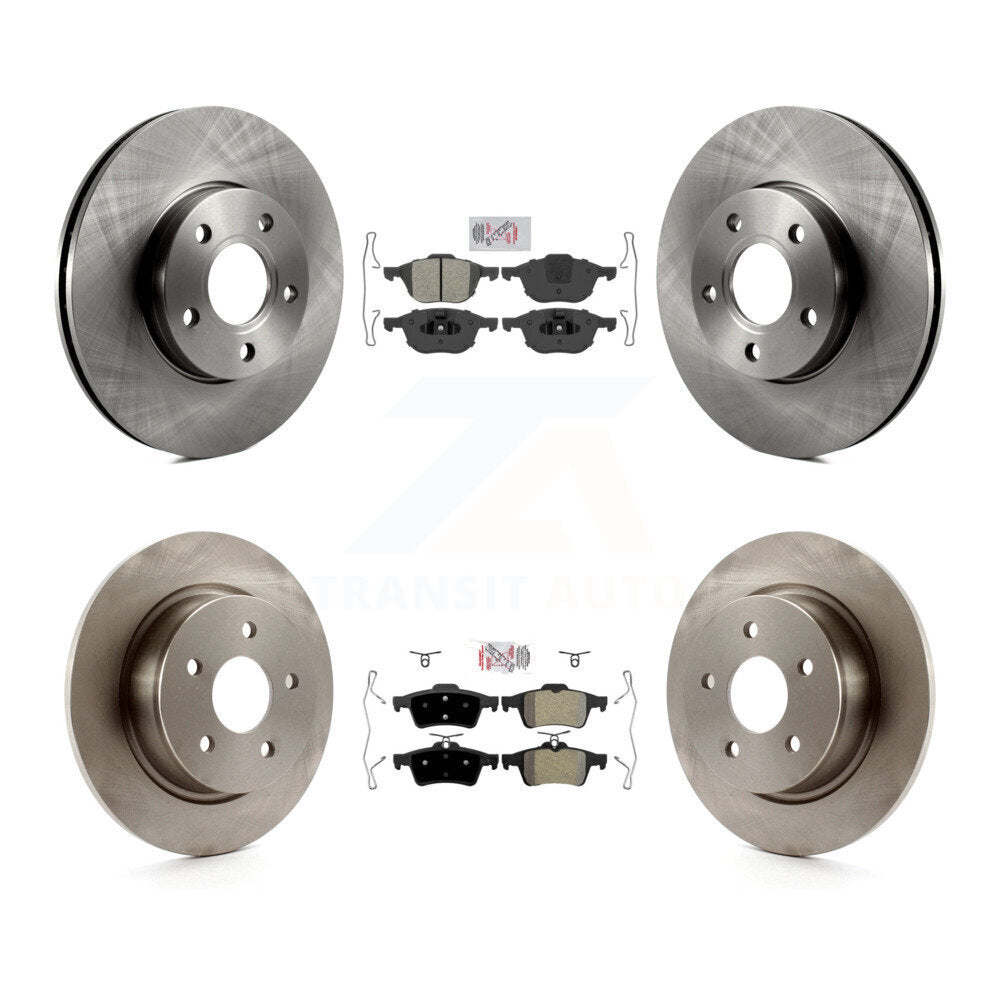 Disc Rotors and Semi-Metallic Brake Pads Kit-K8A-102130 - Kit.bestparts.ca