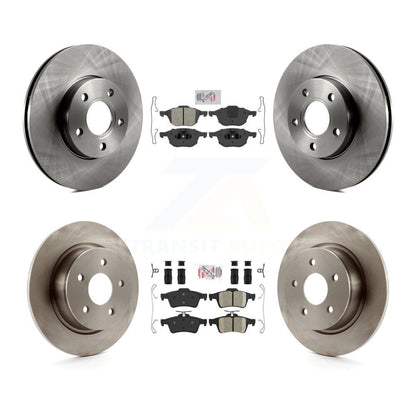 Disc Rotors and Semi-Metallic (Front) & Ceramic (Rear) Brake Pads Kit-K8A-102131 - Kit.bestparts.ca