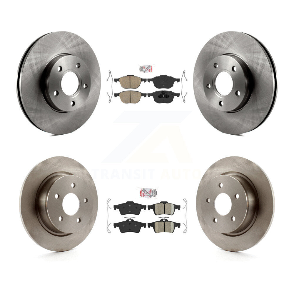 Disc Rotors and Ceramic Brake Pads Kit-K8A-102138 - Kit.bestparts.ca