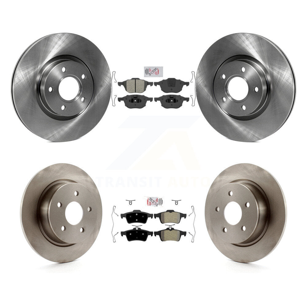 Disc Rotors and Semi-Metallic Brake Pads Kit-K8A-102139 - Kit.bestparts.ca