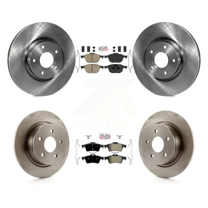 Disc Rotors and Ceramic (Front) & Semi-Metallic (Rear) Brake Pads Kit-K8A-102142 - Kit.bestparts.ca