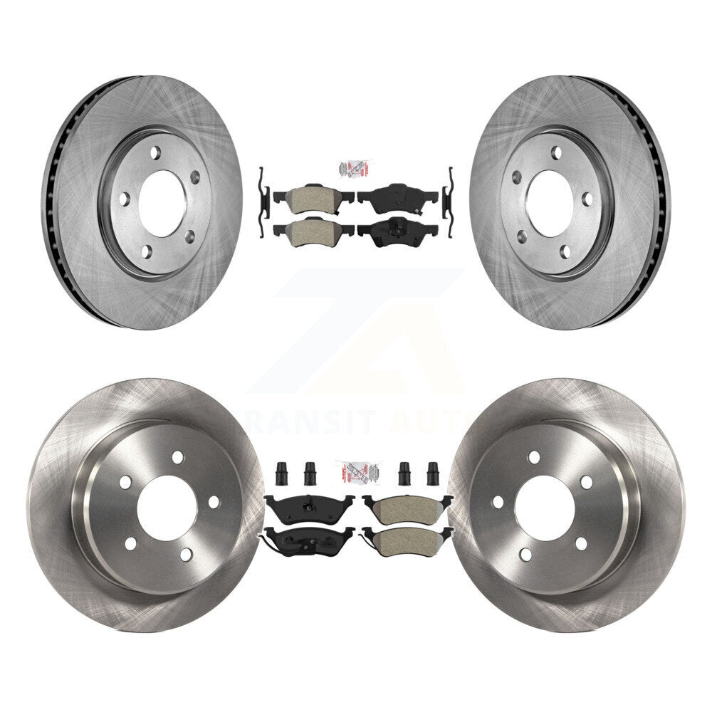 Disc Rotors and Semi-Metallic Brake Pads Kit-K8A-102163 - Kit.bestparts.ca