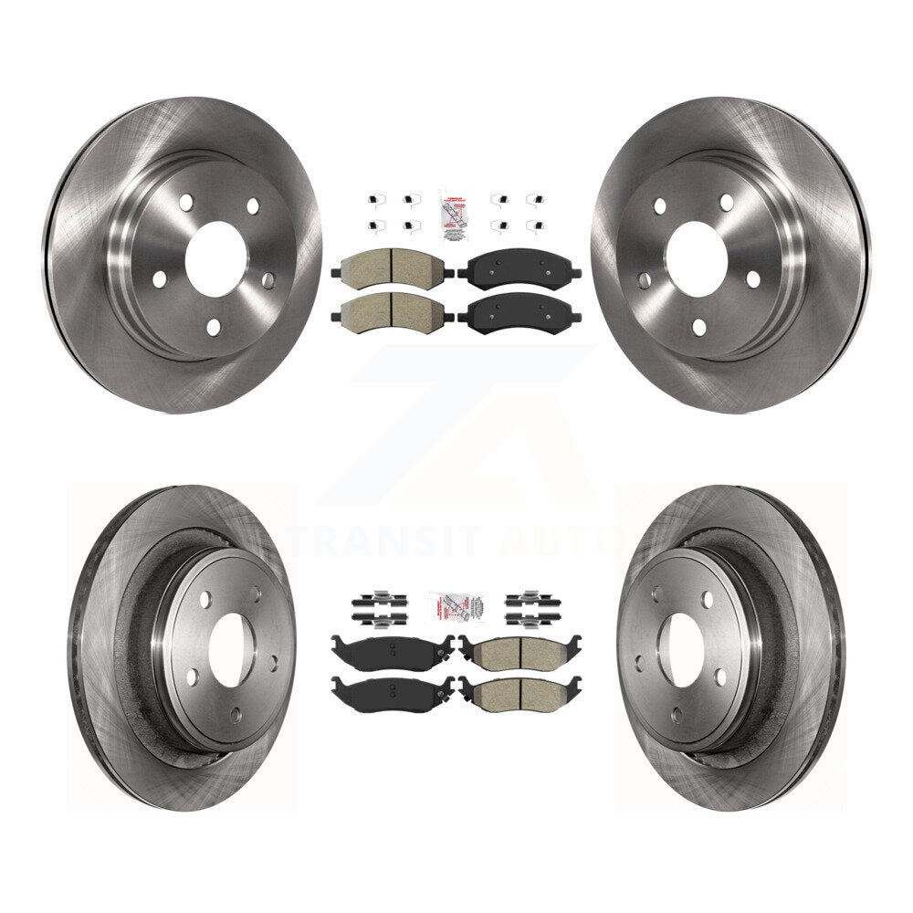 Disc Rotors and Semi-Metallic Brake Pads Kit-K8A-102166 - Kit.bestparts.ca Kit.bestparts.ca