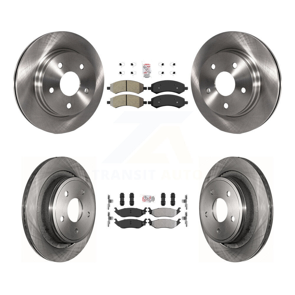 Disc Rotors and Semi-Metallic Brake Pads Kit-K8A-102167 - Kit.bestparts.ca