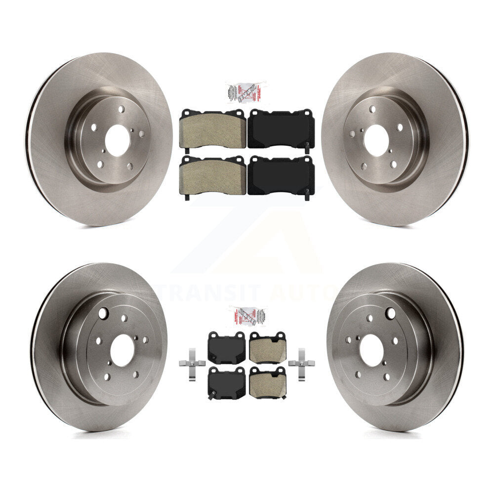 Disc Rotors and Semi-Metallic Brake Pads Kit-K8A-102214 - Kit.bestparts.ca Kit.bestparts.ca