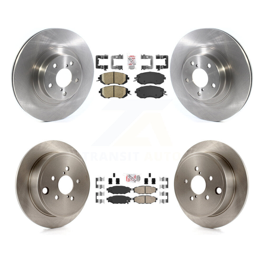 Disc Rotors and Ceramic Brake Pads Kit-K8A-102216 - Kit.bestparts.ca