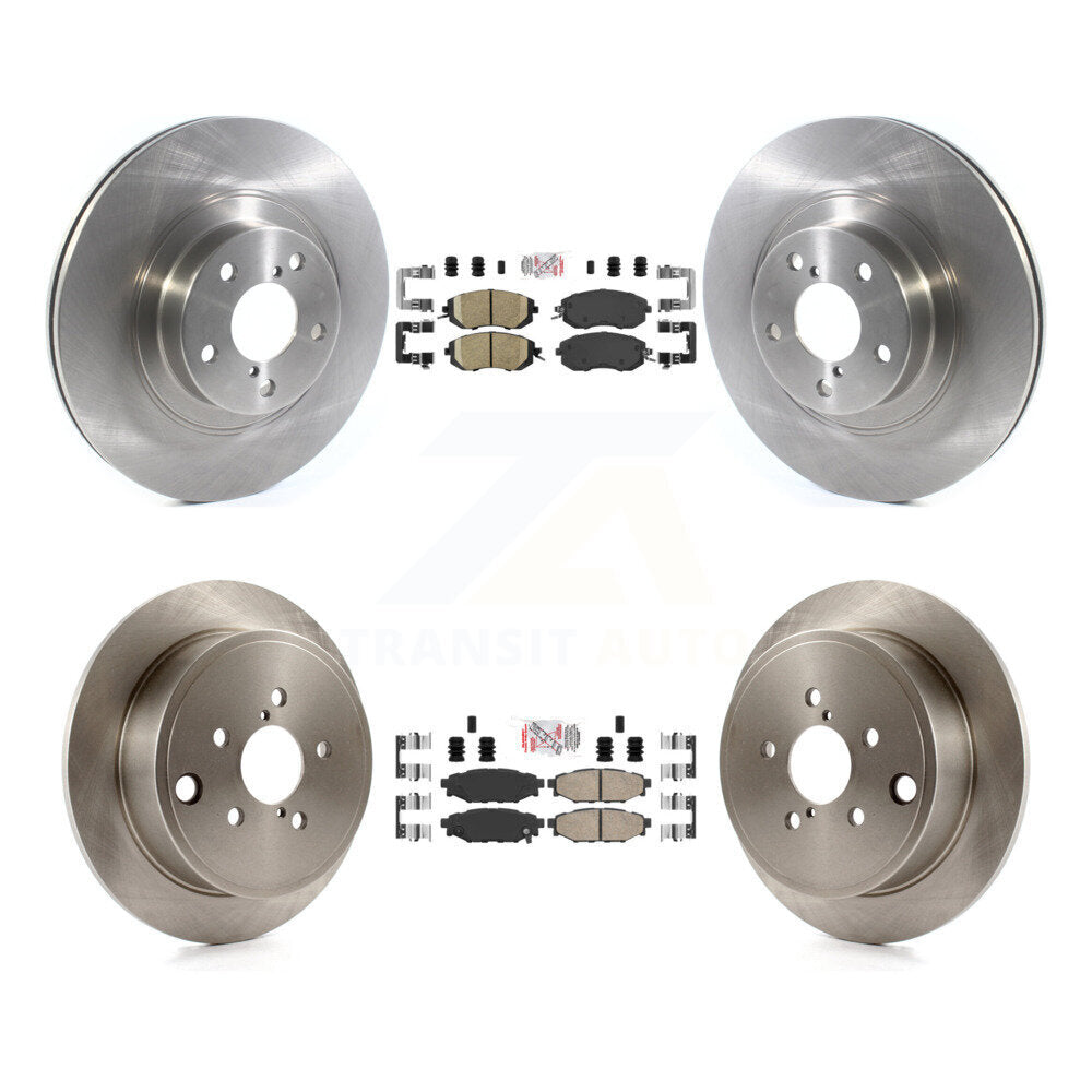 Disc Rotors and Ceramic Brake Pads Kit-K8A-102218 - Kit.bestparts.ca