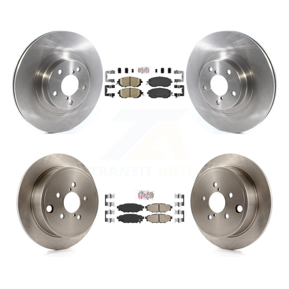 Disc Rotors and Ceramic Brake Pads Kit-K8A-102219 - Kit.bestparts.ca