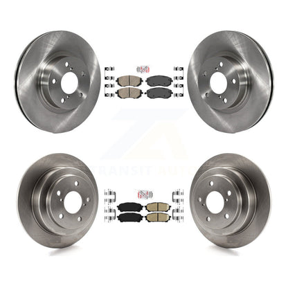Disc Rotors and Ceramic Brake Pads Kit-K8A-102220 - Kit.bestparts.ca