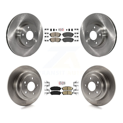Disc Rotors and Ceramic Brake Pads Kit-K8A-102221 - Kit.bestparts.ca