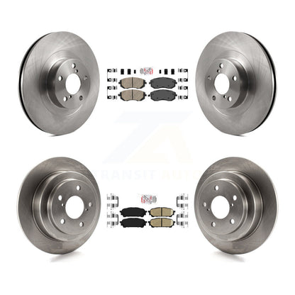 Disc Rotors and Ceramic Brake Pads Kit-K8A-102223 - Kit.bestparts.ca