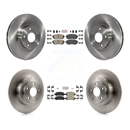 Disc Rotors and Ceramic (Front) & Semi-Metallic (Rear) Brake Pads Kit-K8A-102225 - Kit.bestparts.ca