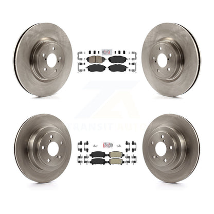Disc Rotors and Ceramic (Front) & Semi-Metallic (Rear) Brake Pads Kit-K8A-102232 - Kit.bestparts.ca