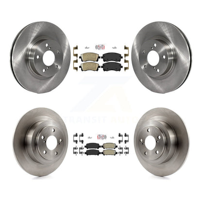 Disc Rotors and Ceramic (Front) & Semi-Metallic (Rear) Brake Pads Kit-K8A-102247 - Kit.bestparts.ca