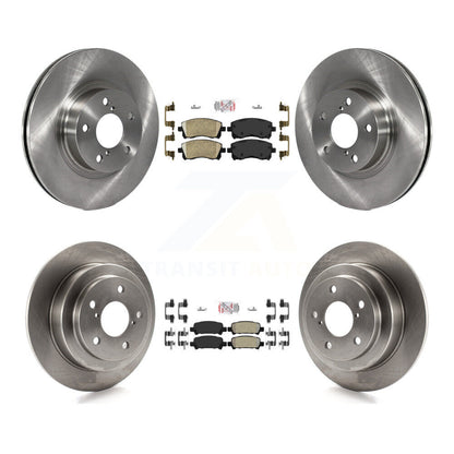 Disc Rotors and Ceramic (Front) & Semi-Metallic (Rear) Brake Pads Kit-K8A-102264 - Kit.bestparts.ca