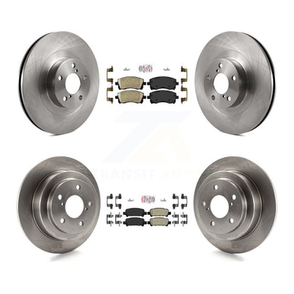 Disc Rotors and Ceramic (Front) & Semi-Metallic (Rear) Brake Pads Kit-K8A-102267 - Kit.bestparts.ca