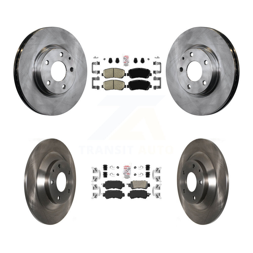 Disc Rotors and Ceramic Brake Pads Kit-K8A-102292 - Kit.bestparts.ca