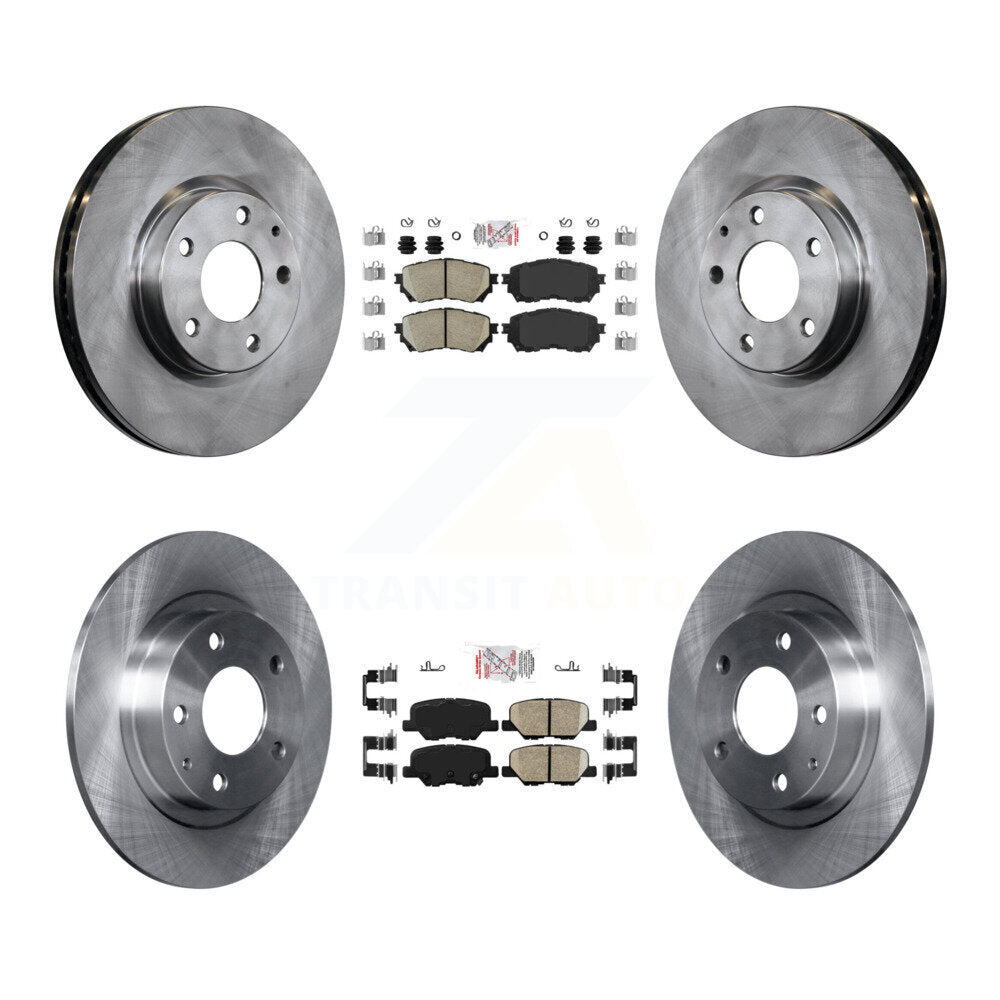 Disc Rotors and Ceramic Brake Pads Kit-K8A-102296 - Kit.bestparts.ca