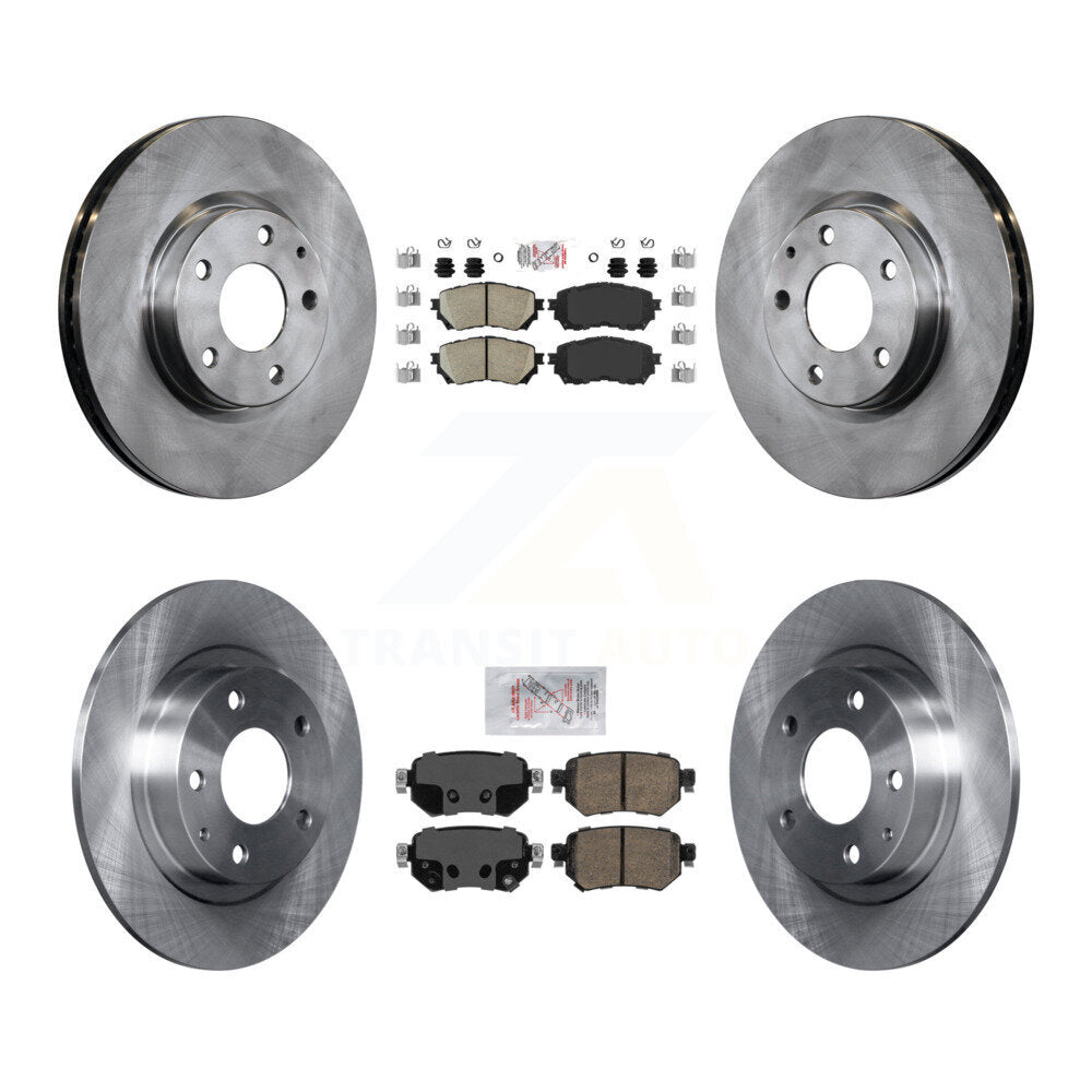 Disc Rotors and Ceramic Brake Pads Kit-K8A-102300 - Kit.bestparts.ca