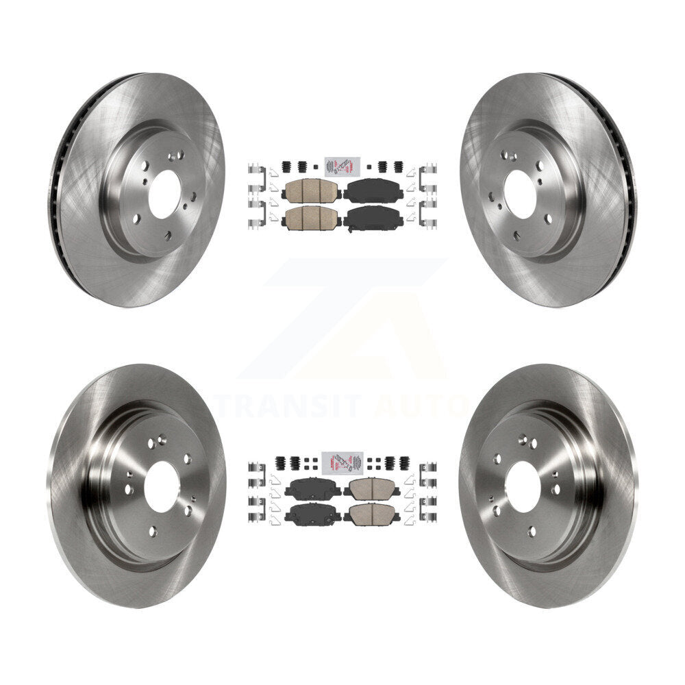 Disc Rotors and Ceramic Brake Pads Kit-K8A-102301 - Kit.bestparts.ca