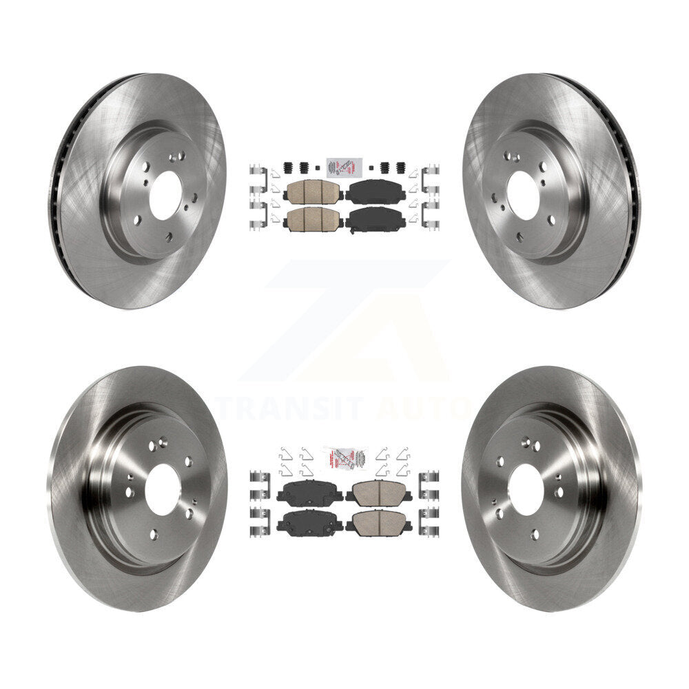 Disc Rotors and Ceramic Brake Pads Kit-K8A-102302 - Kit.bestparts.ca