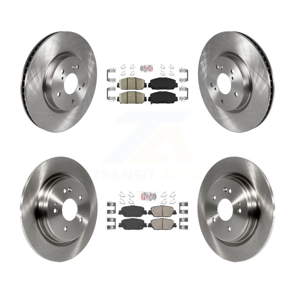 Disc Rotors and Ceramic Brake Pads Kit-K8A-102304 - Kit.bestparts.ca