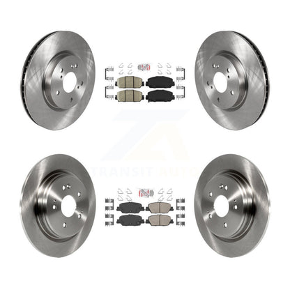 Disc Rotors and Ceramic Brake Pads Kit-K8A-102304 - Kit.bestparts.ca