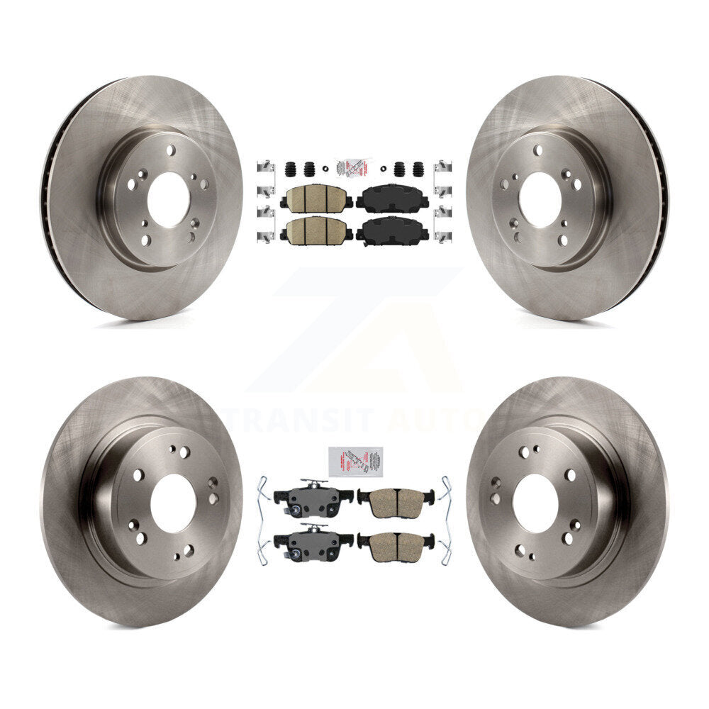 Disc Rotors and Ceramic Brake Pads Kit-K8A-102305 - Kit.bestparts.ca