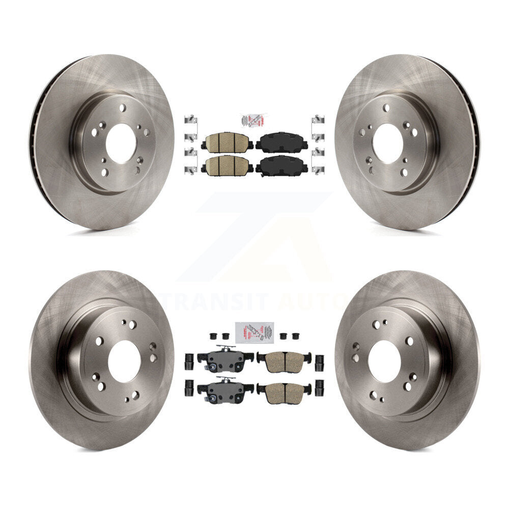 Disc Rotors and Ceramic Brake Pads Kit-K8A-102308 - Kit.bestparts.ca